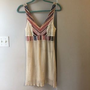 Flying Tomato embroidered sundress (S)